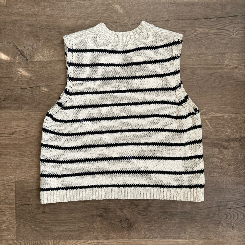 CJLA Striped Sweater Vest - Picture 7 of 7